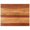 vidaXL Stoln&iacute; deska masivn&iacute; ak&aacute;ciov&eacute; dřevo 25&ndash;27 mm 70 x 90 cm
