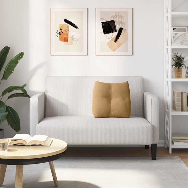 vidaXL Pol&scaron;t&aacute;ř na z&aacute;da Hněd&aacute; 45 x 24 x 50 cm samet