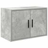 vidaXL Gar&aacute;žov&eacute; skř&iacute;ně 2 ks Beton Grey kompozitn&iacute; dřevo