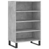 vidaXL Skř&iacute;ň highboard betonově &scaron;ed&aacute; 57 x 35 x 90 cm kompozitn&iacute; dřevo