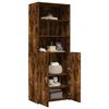 vidaXL Skř&iacute;ň highboard kouřov&yacute; dub 70 x 42,5 x 185 cm kompozitn&iacute; dřevo