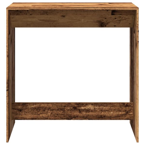 vidaXL Barov&yacute; stůl old wood 102 x 50 x 103,5 cm kompozitn&iacute; dřevo
