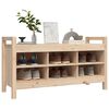 vidaXL Lavice do předs&iacute;ně 110x40x60 cm masivn&iacute; borovice