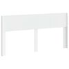 vidaXL Čelo postele B&iacute;l&aacute; Kompozitn&iacute; dřevo
