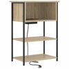 vidaXL Nočn&iacute; skř&iacute;ňka Sonoma dub 55 x 31 x 76 cm Kompozitn&iacute; dřevo