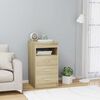 vidaXL Komoda se z&aacute;suvkami sonoma dub 40x50x76 cm kompozitn&iacute; dřevo