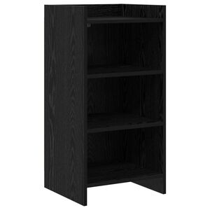 vidaXL Serv&iacute;rovac&iacute; skř&iacute;ň Čern&yacute; dub 40 x 36 x 80 cm Kompozitn&iacute; dřevo