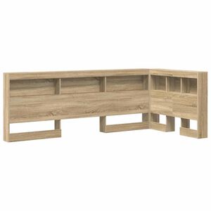 vidaXL &Uacute;ložn&eacute; čelo postele Sonoma dub 80 cm Kompozitn&iacute; dřevo
