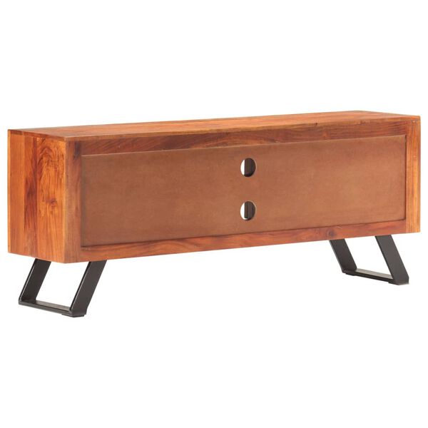vidaXL TV stolek 122 x 30 x 49 cm masivní akáciové dřevo