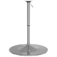 vidaXL Základna barového stolku 45 x 90 cm chromovaná ocel