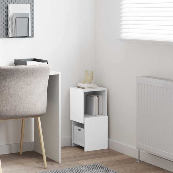 vidaXL Rohov&aacute; skř&iacute;ňka 25,5x25x55cm kompozitn&iacute; dřevo