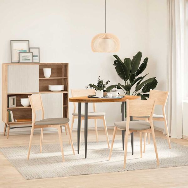 vidaXL Stoln&iacute; deska světle hněd&aacute; 100x50x4 cm masivn&iacute; dub ov&aacute;ln&yacute;