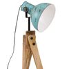 vidaXL Stojac&iacute; lampa 25 W modr&aacute; patina 45 x 45 x 120 cm E27