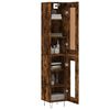 vidaXL Skříň highboard kouřový dub 34,5 x 34 x 180 cm kompozitní dřevo