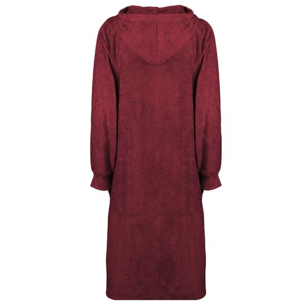 vidaXL Mikina s kapuc&iacute; KINN Červen&aacute; XL Bavlna