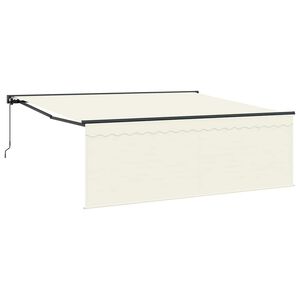 vidaXL Stahovac&iacute; mark&yacute;za Kr&eacute;mov&aacute; 400 &times; 300 cm Polyester a hlin&iacute;k
