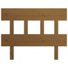 vidaXL Čelo postele medově hnědé 93,5 x 3 x 81 cm masivní borovice