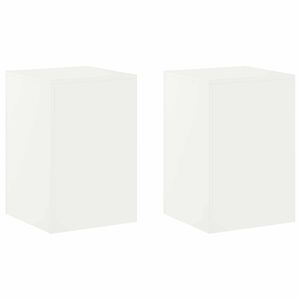 vidaXL Stojan na rostliny 2 pcs B&iacute;l&aacute; 40 x 40 x 60 cm Ocel