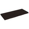 vidaXL N&aacute;stěnn&aacute; police tmavě hněd&aacute; 140x60x(2-6)cm o&scaron;etřen&yacute; masivn&iacute; dub
