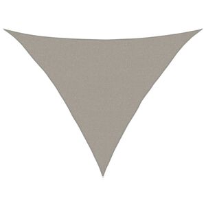 vidaXL St&iacute;nic&iacute; plachta 160 g/m&sup2; troj&uacute;heln&iacute;k &scaron;ed&aacute; 2,5x2,5x3,5 m HDPE