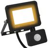 vidaXL LED reflektor se senzorem 20 W tepl&eacute; b&iacute;l&eacute; světlo