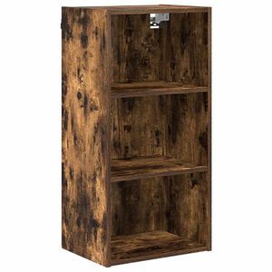 vidaXL Z&aacute;věsn&aacute; skř&iacute;ňka Kouřov&yacute; dub 40 x 29,5 x 80 cm kompozitn&iacute; dřevo