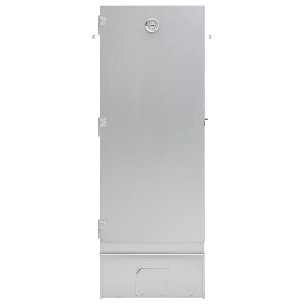 vidaXL Grilovac&iacute; trouba / ud&iacute;rna s gener&aacute;torem kouře pozinkovan&aacute; ocel