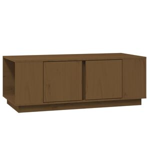 vidaXL Konferenčn&iacute; stolek medově hněd&yacute; 110x50x40 cm masivn&iacute; borovice