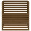 vidaXL Kompostér medově hnědý 100 x 100 x 102 cm masivní borové dřevo