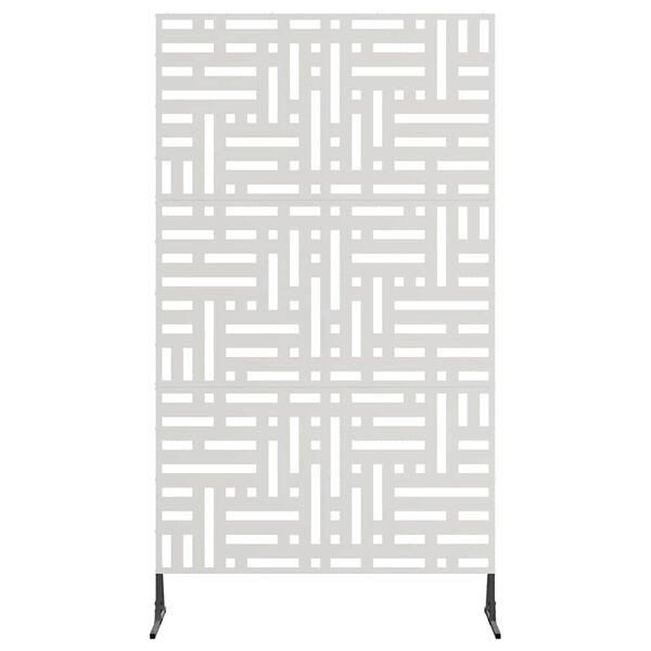 vidaXL Obrazovka pro soukrom&iacute; &Scaron;ed&aacute; 100 x 50 x 180 cm Ocel