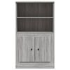 vidaXL Skř&iacute;ň highboard &scaron;ed&aacute; sonoma 60 x 35,5 x 103,5 kompozitn&iacute; dřevo