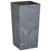 vidaXL Truhl&iacute;k s odn&iacute;matelnou vložkou &scaron;ed&yacute; 21 / 49 l PP beton