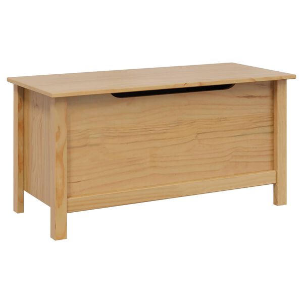 vidaXL &Uacute;ložn&aacute; krabice s &uacute;loži&scaron;těm Medov&aacute; hněd&aacute; 90 x 40 x 45 cm