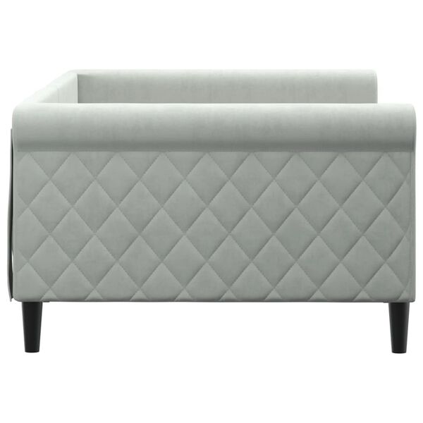 vidaXL V&aacute;lenda světle &scaron;ed&aacute; 100 x 200 cm samet