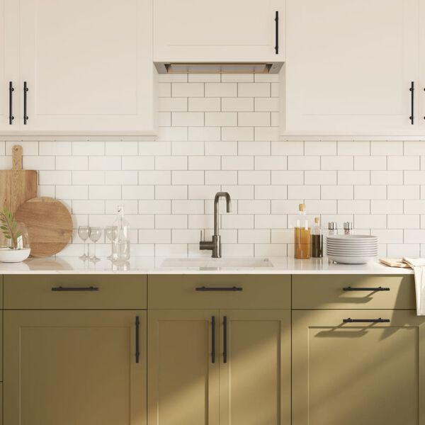 vidaXL N&aacute;bytkov&eacute; &uacute;chytky 20 ks čern&eacute; 128 mm nerezov&aacute; ocel