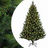 vidaXL Uměl&yacute; Skl&aacute;dac&iacute; V&aacute;nočn&iacute; Strom 120 cm 150 LED Tepl&aacute; b&iacute;l&aacute;