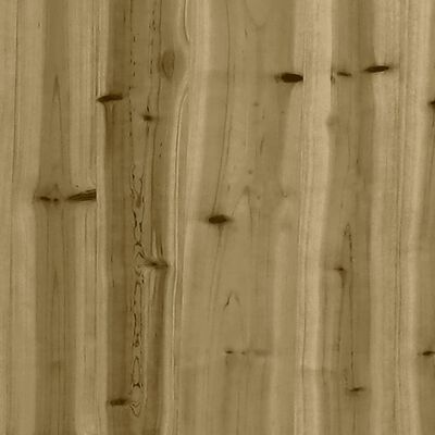 vidaXL Můstek 45 x 107,5 x 79 cm impregnované borové dřevo