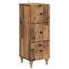 vidaXL Skř&iacute;ň se z&aacute;suvkami 33 x 34,5 x 90 cm Kompozitn&iacute; dřevo