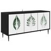 vidaXL Televizn&iacute; skř&iacute;ň HANAU 102 x 33 x 51 cm Čern&yacute; dub