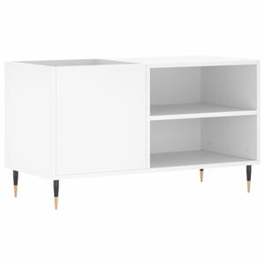 vidaXL Skř&iacute;ňka na LP desky b&iacute;l&aacute; 85 x 38 x 48 cm kompozitn&iacute; dřevo