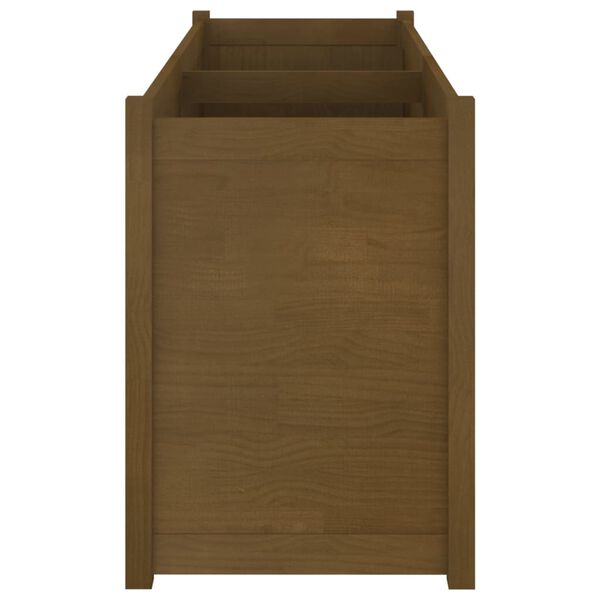 vidaXL Zahradní truhlík medově hnědý 150 x 50 x 70 cm masivní borovice