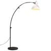 vidaXL Stojac&iacute; lampa 25 W b&iacute;l&aacute; 150 cm E27