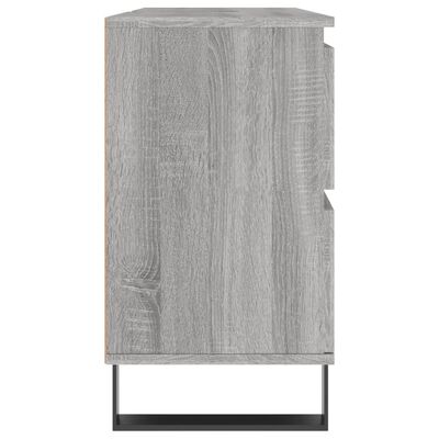 vidaXL Koupelnová skříňka šedá sonoma 80 x 33 x 60 cm kompozitní dřevo