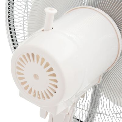 vidaXL Stojanový mlhový ventilátor 3 rychlosti foukání bílý