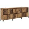 vidaXL Konzole 3 ks Star&eacute; dřevo 60 x 35 x 70 cm Kompozitn&iacute; dřevo