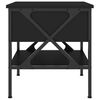 vidaXL Noční stolek černý 40 x 42 x 45 cm kompozitní dřevo