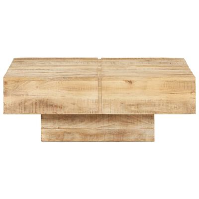 vidaXL Konferenční stolek 80 x 80 x 28 cm masivní mangovníkové dřevo
