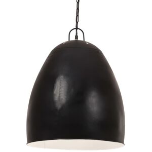 vidaXL Industri&aacute;ln&iacute; z&aacute;věsn&eacute; sv&iacute;tidlo 25 W čern&eacute; kulat&eacute; 42 cm E27