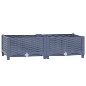 vidaXL Vyv&yacute;&scaron;en&yacute; z&aacute;hon 80 x 40 x 23 cm polypropylen