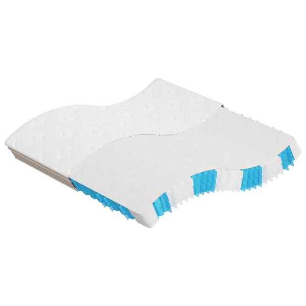 vidaXL Ta&scaron;tičkov&aacute; pružinov&aacute; matrace medium 200 x 200 cm